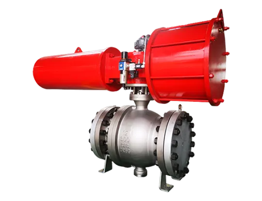 Pneumatica Trunnion Mounted Ball Valve